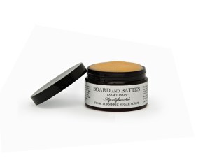 board and batten sugar scrub